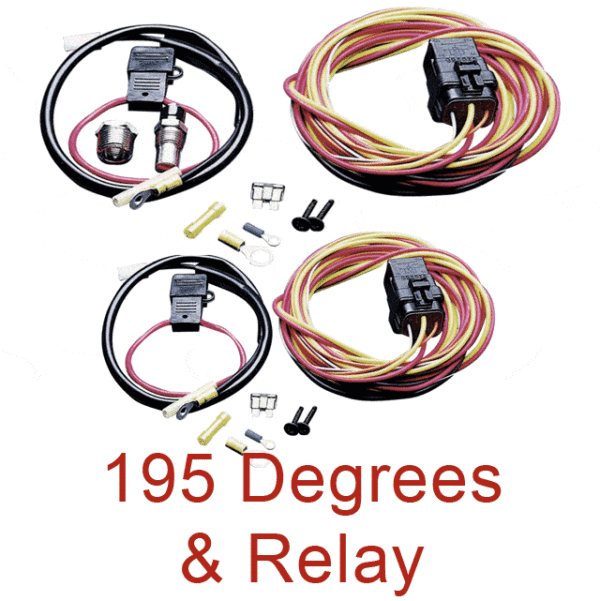 SPAL 195 & Relay Wiring Kit Bundle