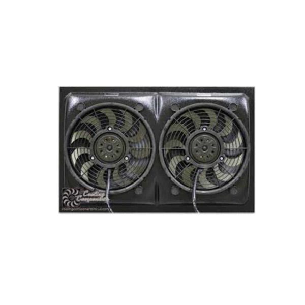 Cooling Components 12 inch Dual Radiator Fans - CCI-1226